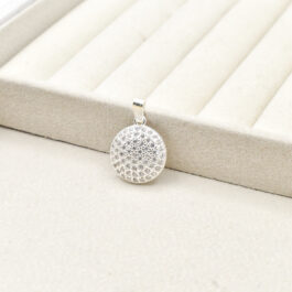 DIJE ITALIANO REDONDO MICROPAVE BOMBE