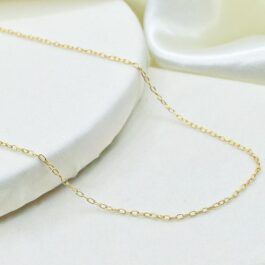 CADENA BAÑADO ORO 18K ESPEJITO 45CM