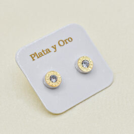 ARO DE PLATA Y ORO BULGARI CUBIC MINI