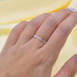 ANILLO DE PLATA 5 CORAZONES ZIRCON SOLO MEDIDAS 13 O 14