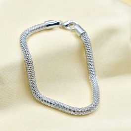 PULSERA ITALIANA COBRA TIPO TUBO- RED
