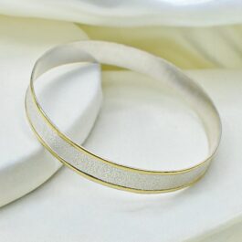 ESCLAVA DE PLATA Y ORO DUBLE ARENADA