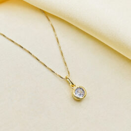 CONJUNTO BAÑO EN ORO 18K CORAZON- CIRCULO SUSANITO CHICO PASANTE