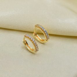 ARGOLLA BAÑADO EN ORO 18K CORAZON C/ZIRCON FINO MINI