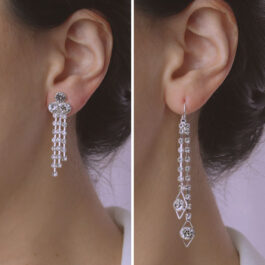 AROS DE FIESTA CON STRASS 2 MOTIVOS