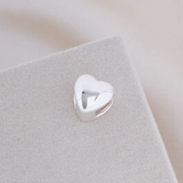 DIJES PLATA BAJA PARA PANDORA MODELO CORAZON HUECO