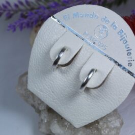 ARGOLLA DE PLATA CIEERE A PRESION 10MM