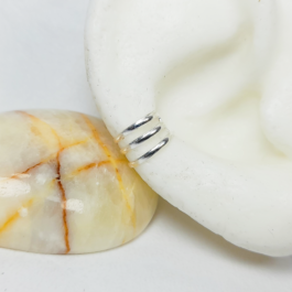 ARO DE PLATA CUFF TIPO BALI (POR UNIDAD)