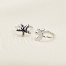 ARO DE PLATA CUFF TIPO BALI (POR UNIDAD)