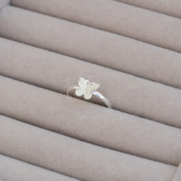ANILLO DE PLATA MARIPOSA ESMALTADA