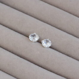 ARO DE PLATA CIRCULO C/CUBIC 7MM