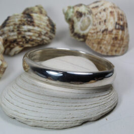 ESCLAVA DE PLATA EXTRA GRUESA 11MM