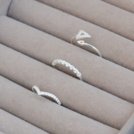 ANILLO DE PLATA VARIOS MODELOS X3 SIN ELECCION