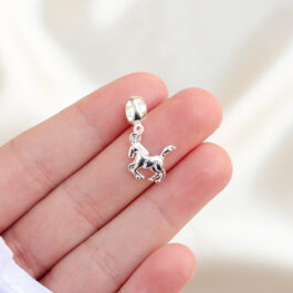 DIJE PLATA BAJA PARA PANDORA MODELO CORCEL