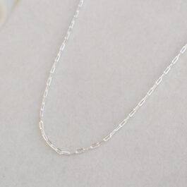 CADENA DE PLATA FORCE 4.8-70CM-1MM