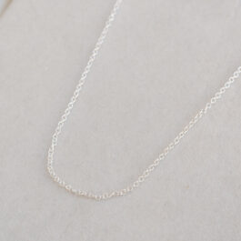 CADENA DE PLATA ROLO 2GM DE 40CM