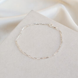 PULSERA DE PLATA FORCE FINA