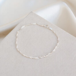 PULSERA DE PLATA SINGAPUR CLASICA