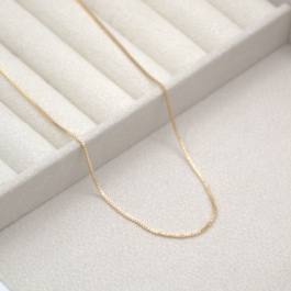 CADENA BAÑO EN ORO 18K VENEZIANA DE 45CM