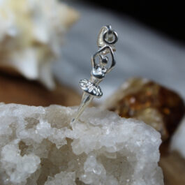 DIJE DE PLATA INFLADA BAILARINA CHICA