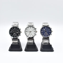 RELOJ DAKOT METAL CLASICO CON SUB-DIALES