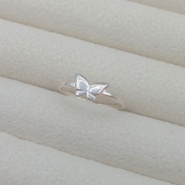ANILLO DE PLATA MARIPOSA REGULABLE