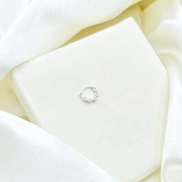 PIERCING ARGOLLA DE PLATA 8 CUBIC X UNIDAD