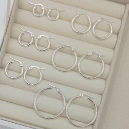 ARGOLLA DE ACERO BLANCO X6 (12/15/18/20/25/30MM)