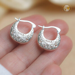 AROS ITALIANO ESTILO CANASTA CON FLORES