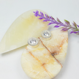 ARO DE PLATA C/ GUARDAS EGIPCIAS Y CUBIC 9MM