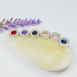 ARO DE PLATA C/ GUARDAS EGIPCIAS Y CUBIC 9MM