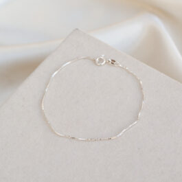 PULSERA DE PLATA VENEZIANA LISA