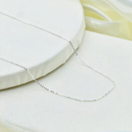 CADENA DE PLATA FORZATINA 1.3 GM 40CM