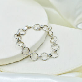 PULSERA DE PLATA CIRCULO