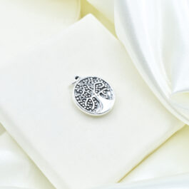 DIJE DE PLATA ÁRBOL DE LA VIDA MEDALLA