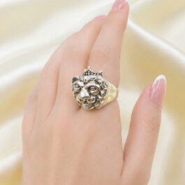 ANILLO DE PLATA INFLADA LEÓN