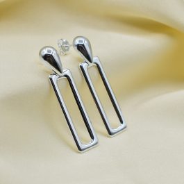 ARO PASANTE ITALIANO GHELLER RECTANGULAR CALADO C/GOTA