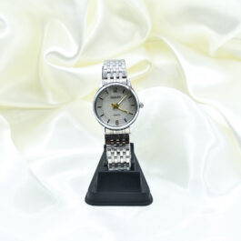 RELOJ DAKOT DAMA  METAL COMBINADO LADY SHINE NUMEROS BRONCE