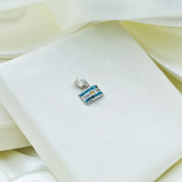 DIJE DE PLATA BANDERA ARGENTINA